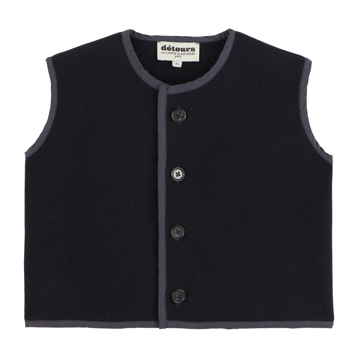 TRAVIS SLEEVELESS JACKET