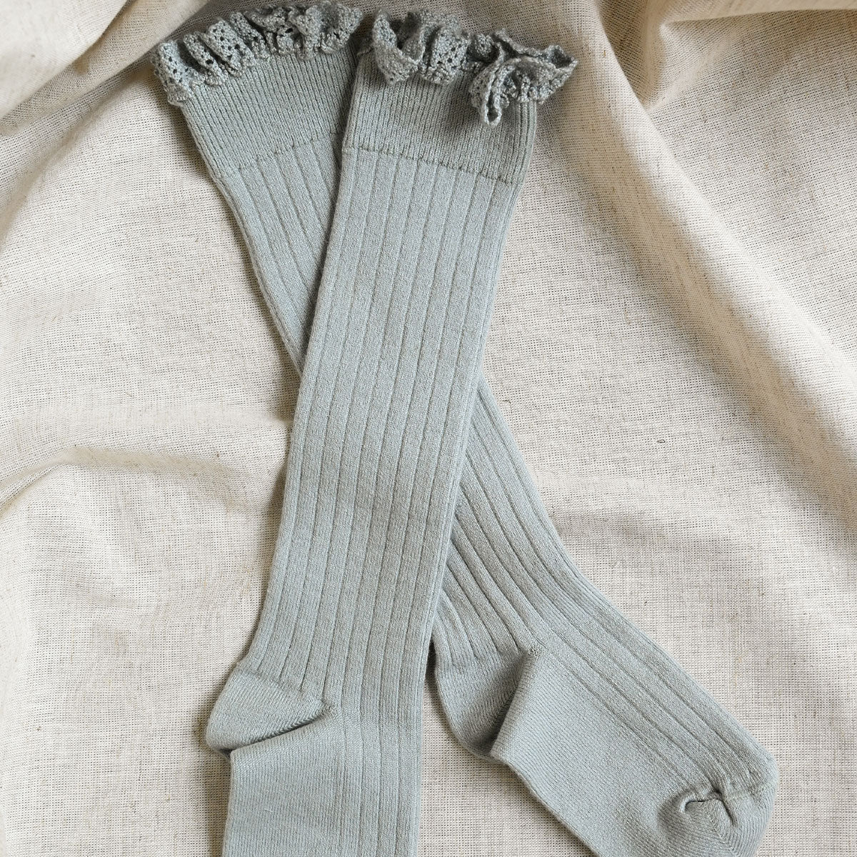 JOSEPHINE AQUAMARINE SOCKS