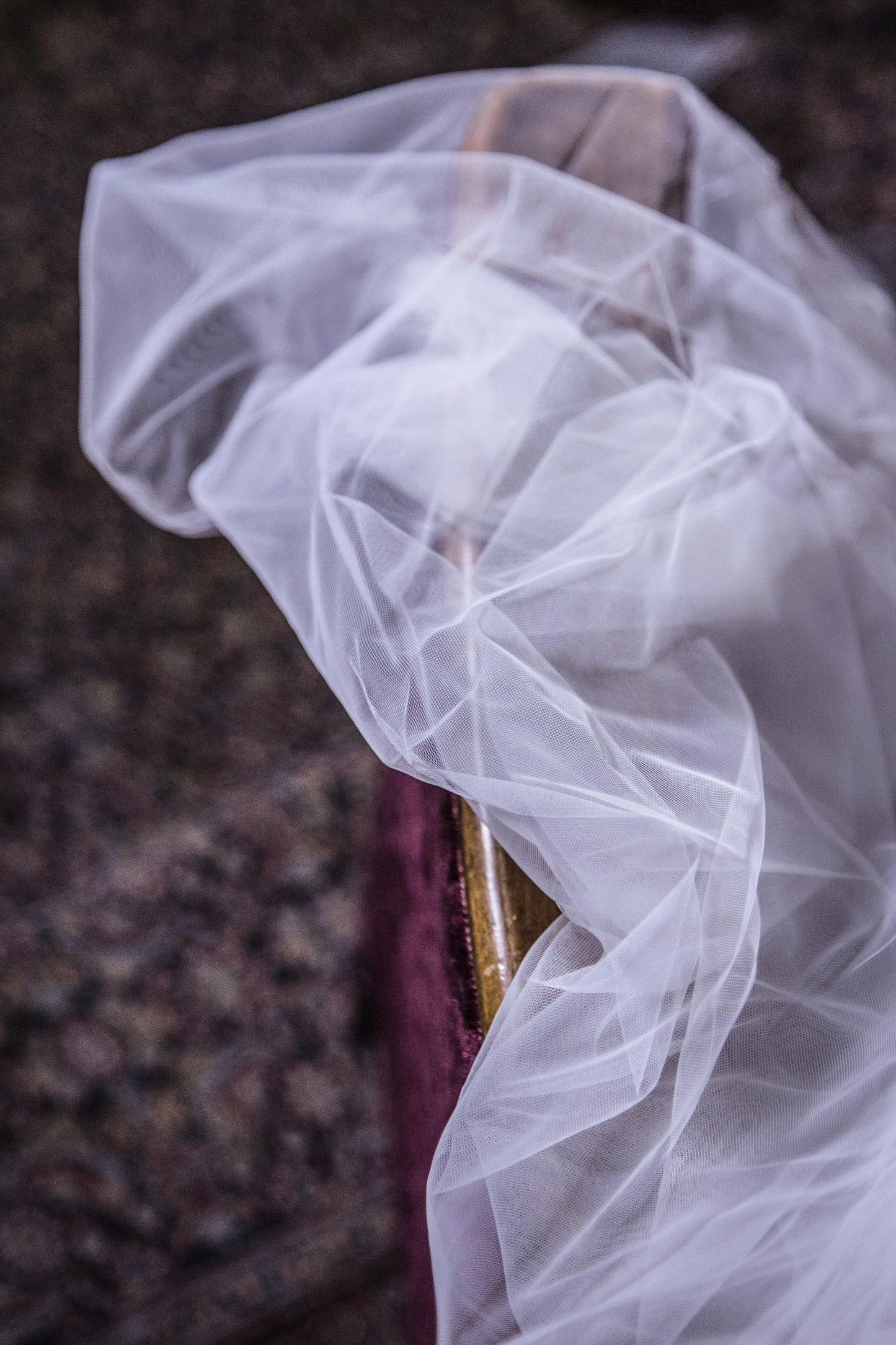 VOILE LONG AVEC RETOUR