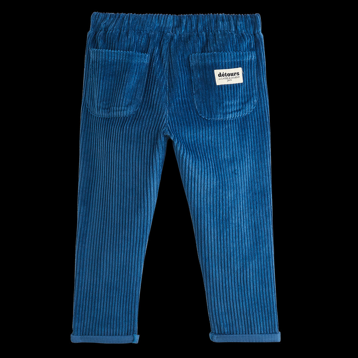 PANTALON JOSEPH VELOURS SCHTROUMPF