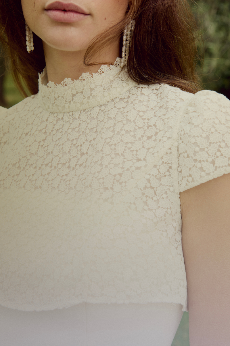 TOP COSIA DENTELLE