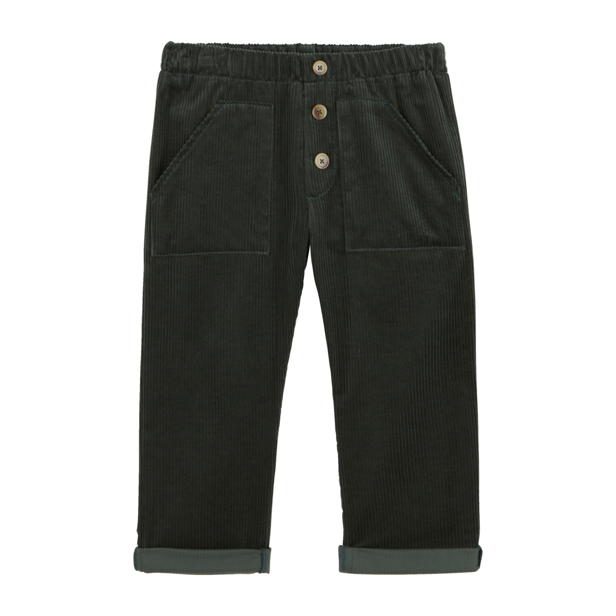 PANTALON JOSEPH VELOURS VERT