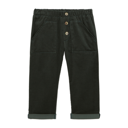 PANTALON JOSEPH VELOURS VERT